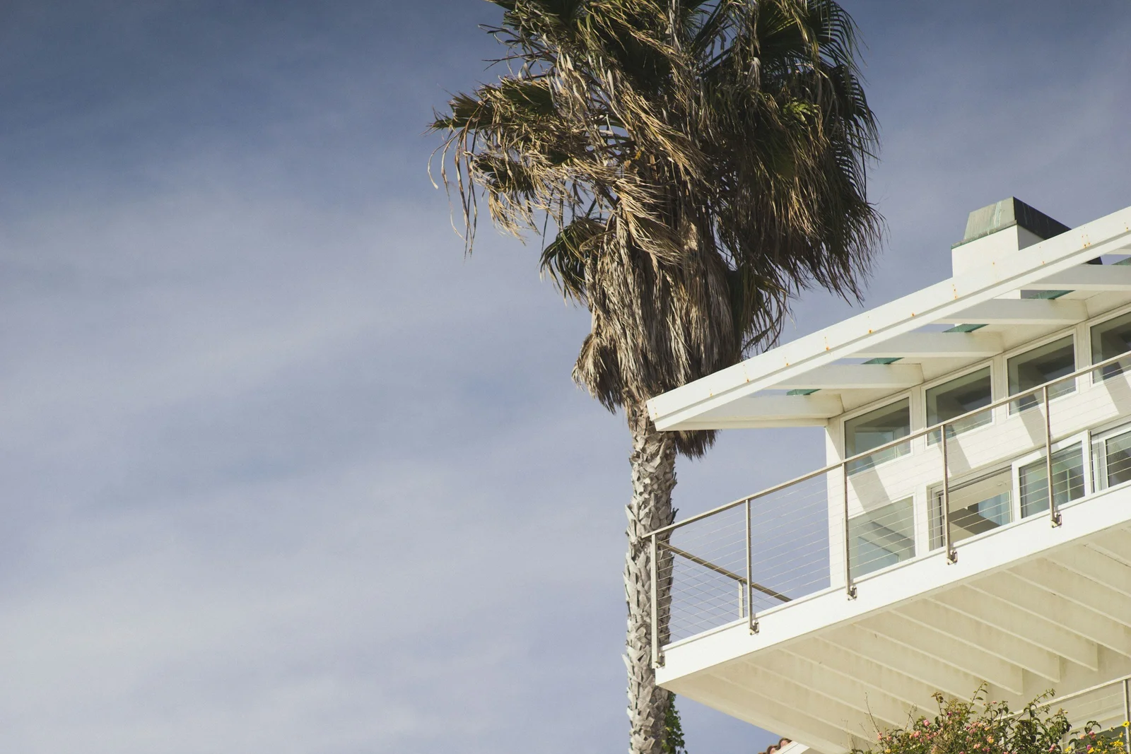 Miami Beach roof with ocean view